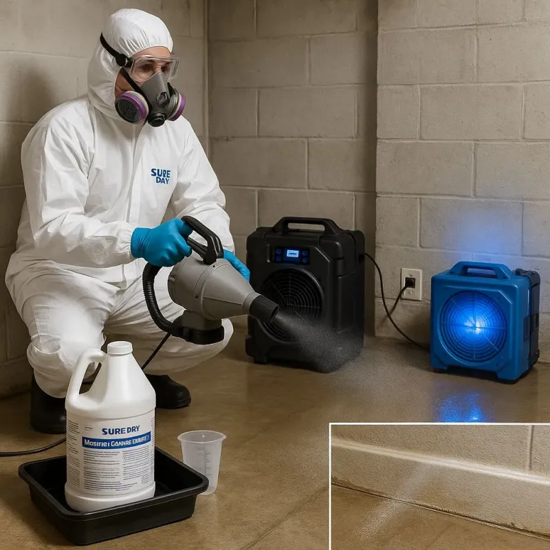 Sanitization and Odor Removal process in Nettleton, MS