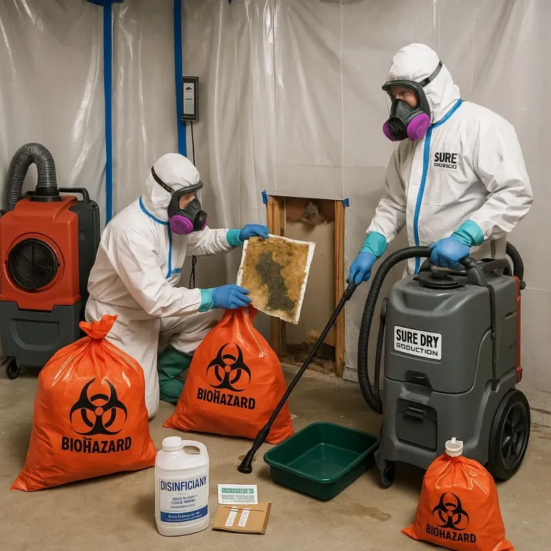 Contaminated Water Handling Protocols process in Nettleton, MS